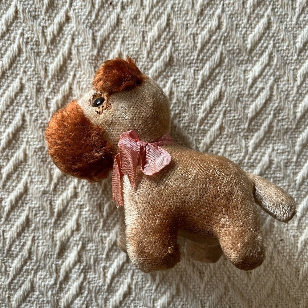 Vintage Dog Plush Stuffed Animal